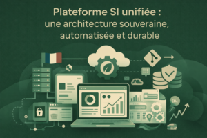 Plateforme SI unifiée architecture souveraine, automatisée et durable